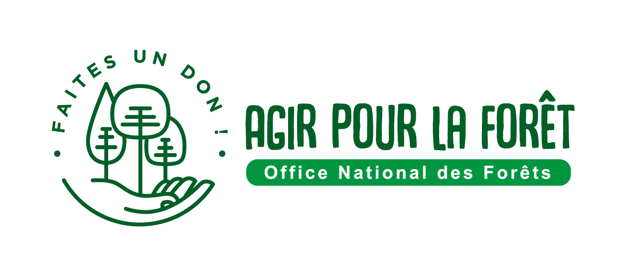 logo fonds de donation ONF agir pour la forêt