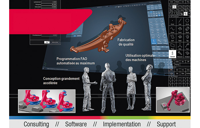 Programmation machine et robot avec Tebis