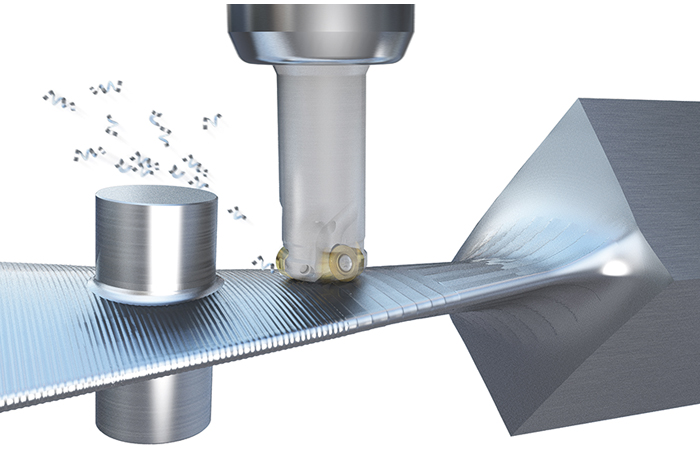 Fraisage en plaquettes rondes Mitsubishi