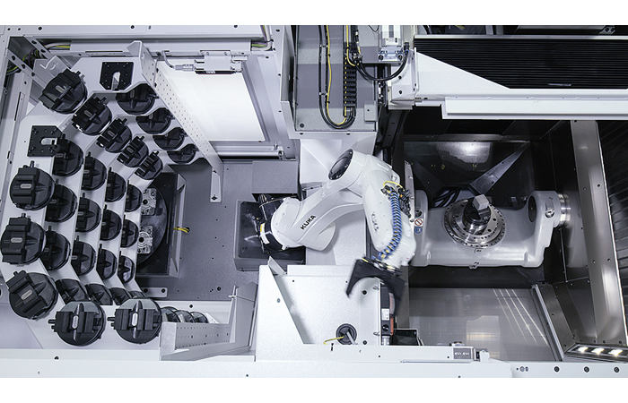Un robot sur Hermle
