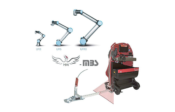 Robots collaboratif chez HMi-MBS