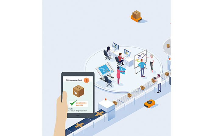 Convoyeur modulaire intelligent