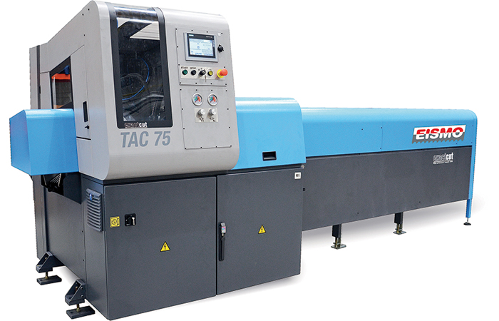 Eismo présente une tronçonneuse de production