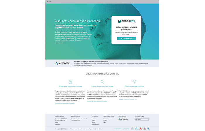 Orderfox.com et sa collaboration avec Autodesk