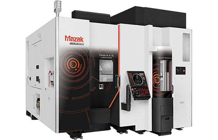 CU 5 axes Mazak automatisé et flexible
