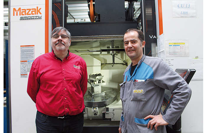 « Le 5 axes facile avec Esprit et Mazak »