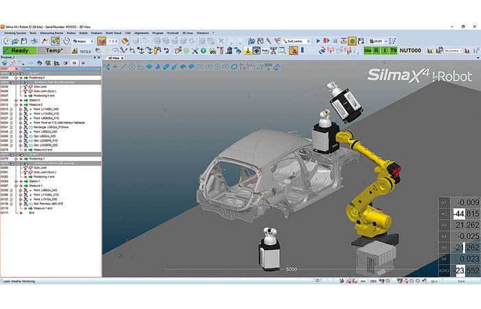 Une solution de mesure 3D robotisée