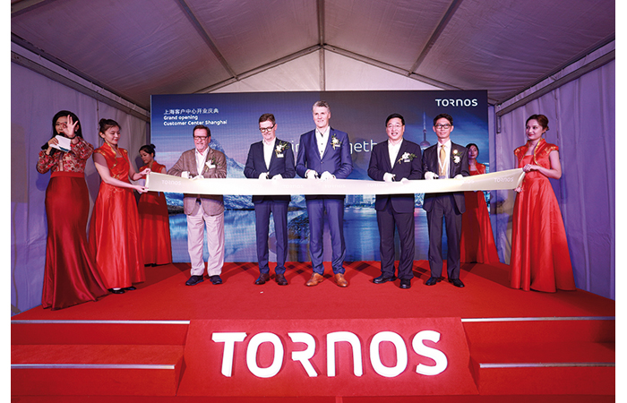 Tornos inaugure son show-room de Shanghai
