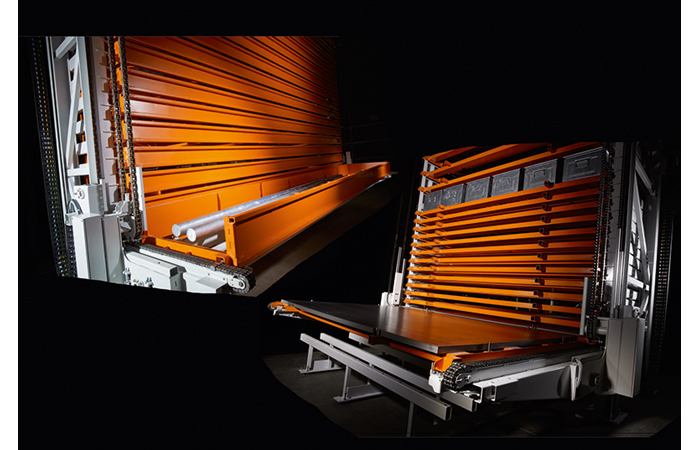 Stockage compact des produits longs par Kasto