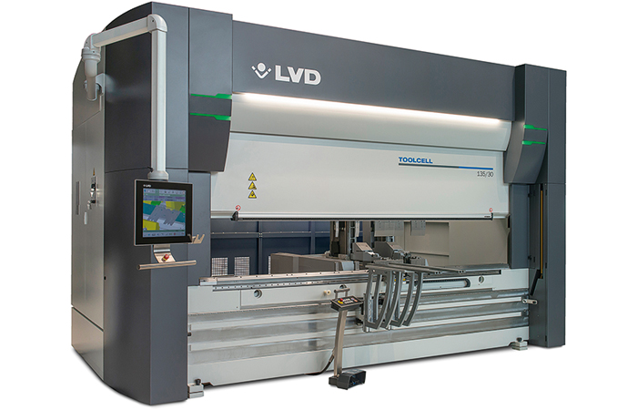 Presse plieuse LVD à changement d’outils automatique