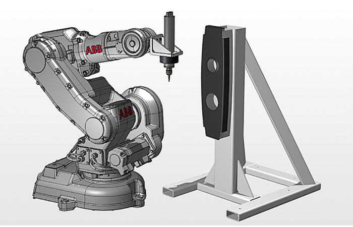 Technimodul propose une cellule de finition robotisée