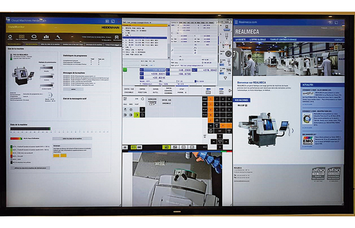Realmeca suit la production depuis votre poche