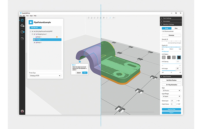 Stratasys réduit la complexité de conception en FA