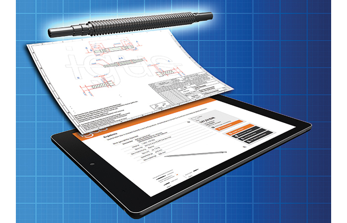 Configurateur en ligne Igus pour vis d’entraînement