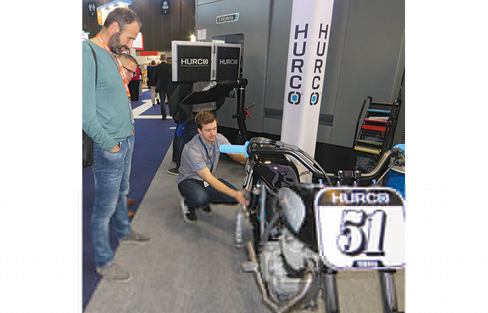 Hurco illustre la convivialité de ses centres