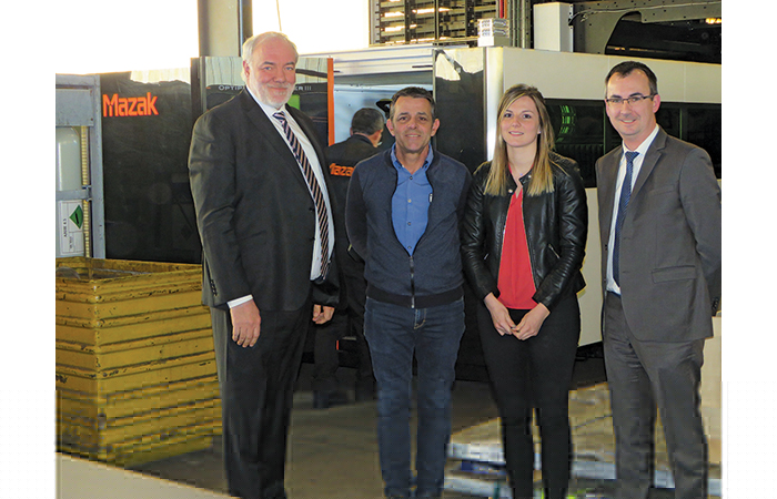 Devillers Landresse choisit Mazak France pour investir en découpe laser 8 kW