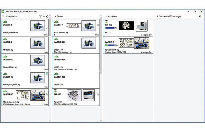 Workplan optimise la production