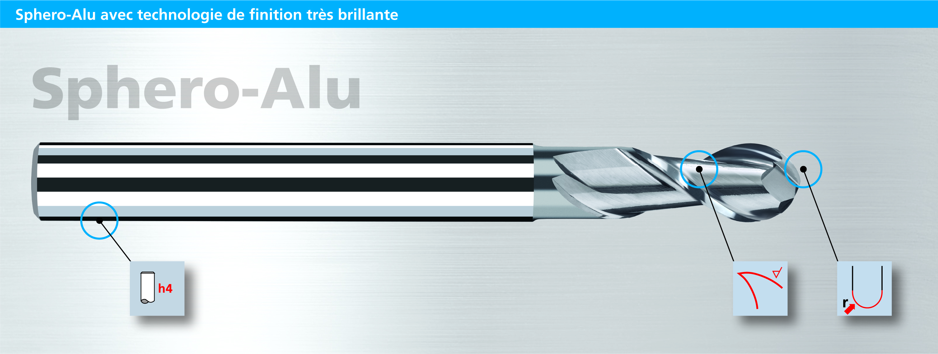 Pour le fraisage d’aluminium de haute précision