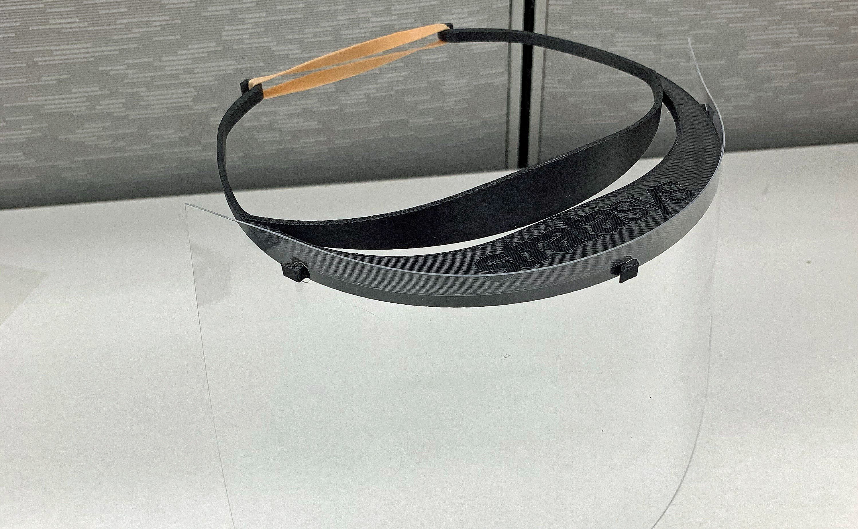 Stratasys accélère la production d&rsquo;écrans faciaux en 3D