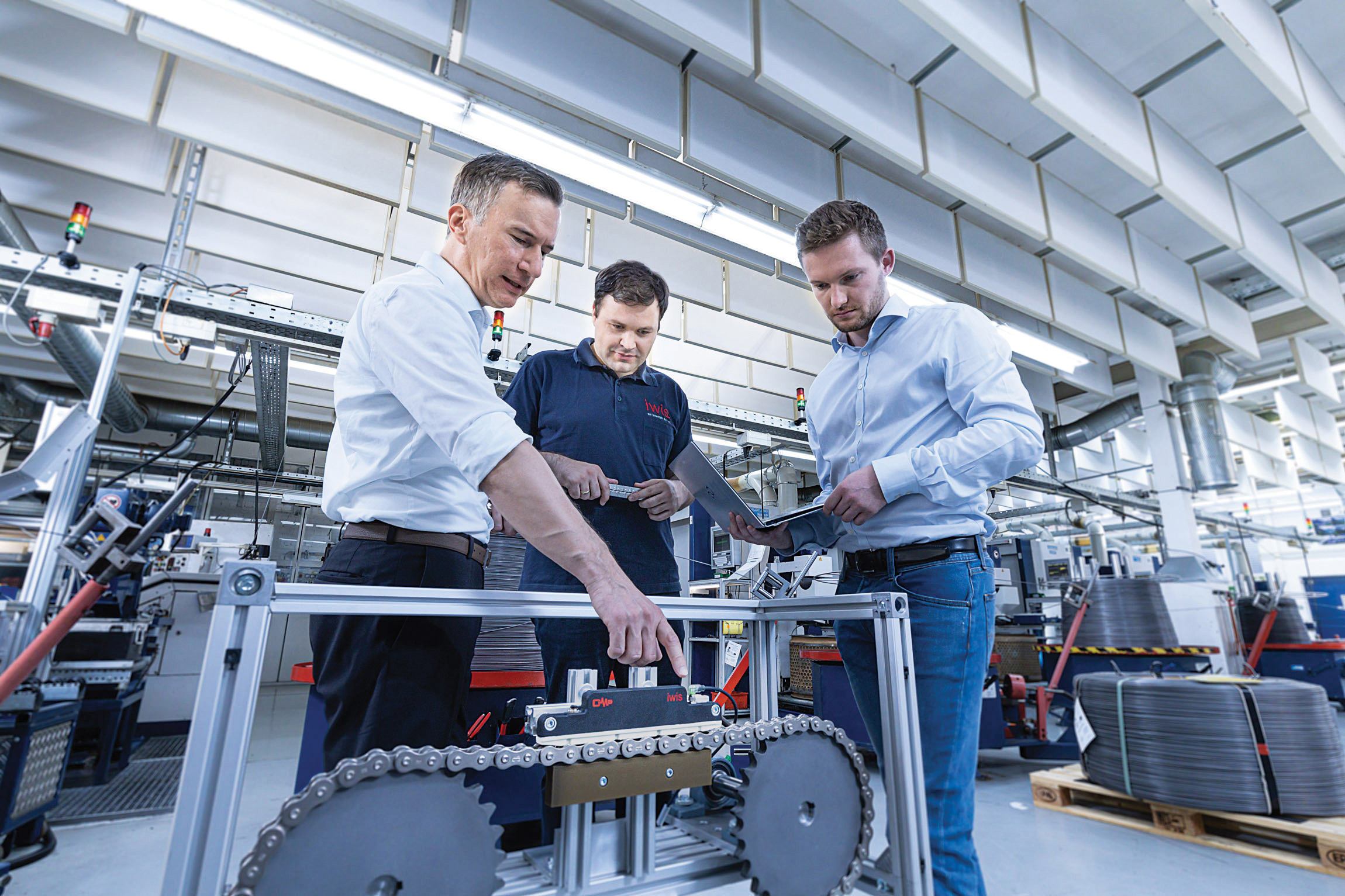 Iwis assure la mesure en continu des chaînes