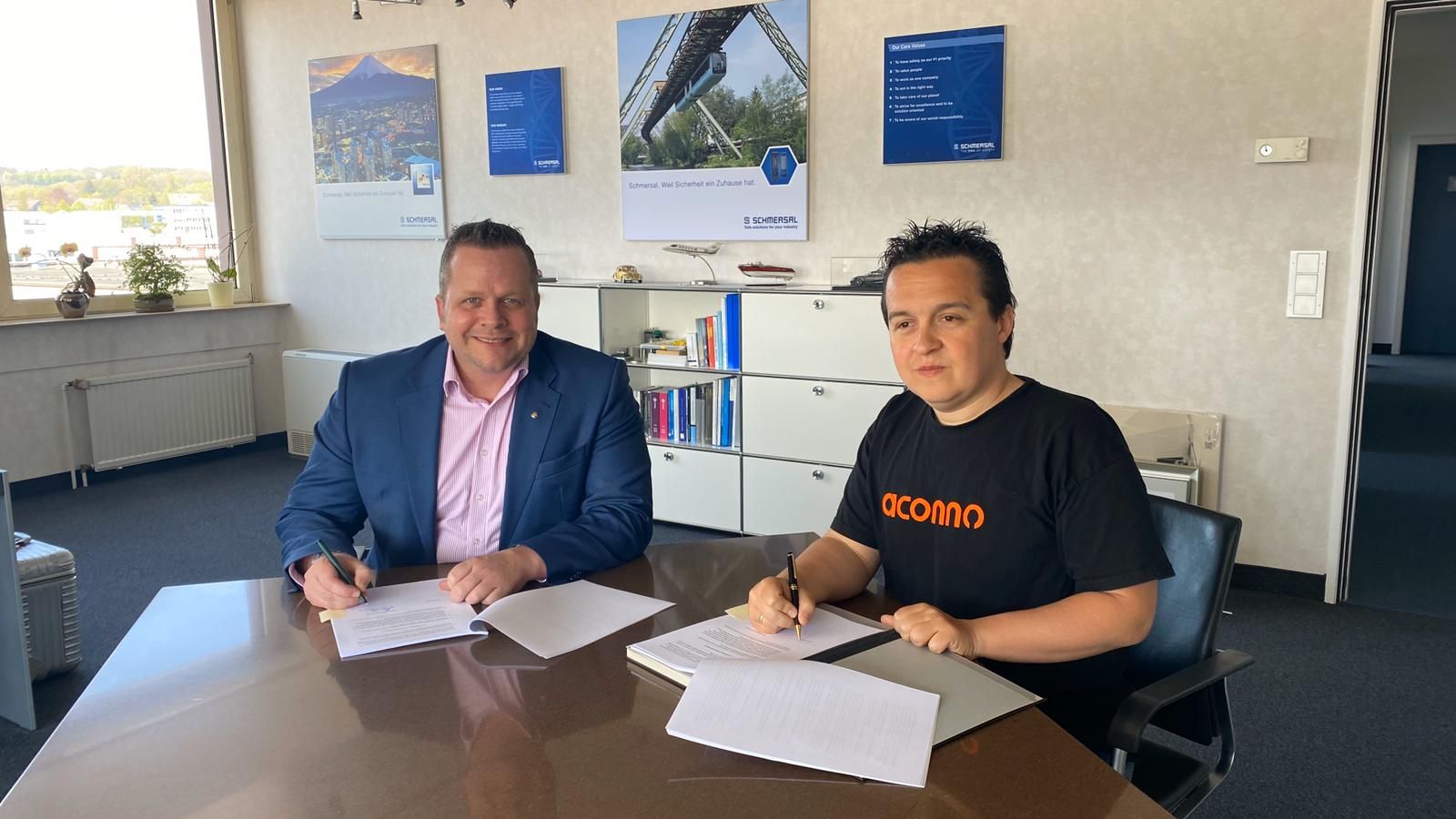 Schmersal entre au capital de la start-up Aconno