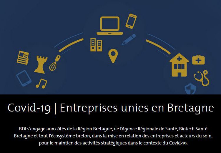 Entreprises unies en Bretagne – Covid-19