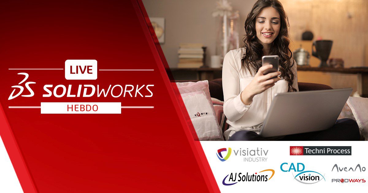 CAO : SolidWorks propose ses webinaires hebdomadaires