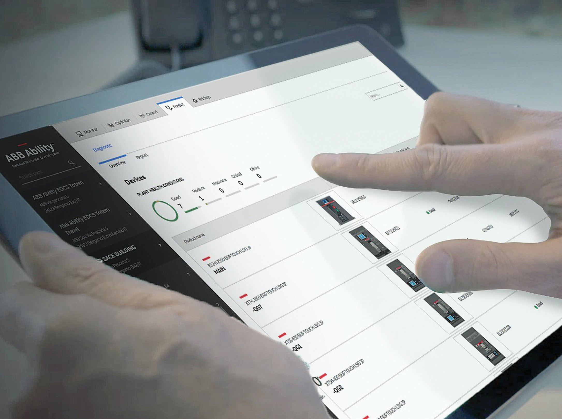 ABB EDCS surveille les installations électriques