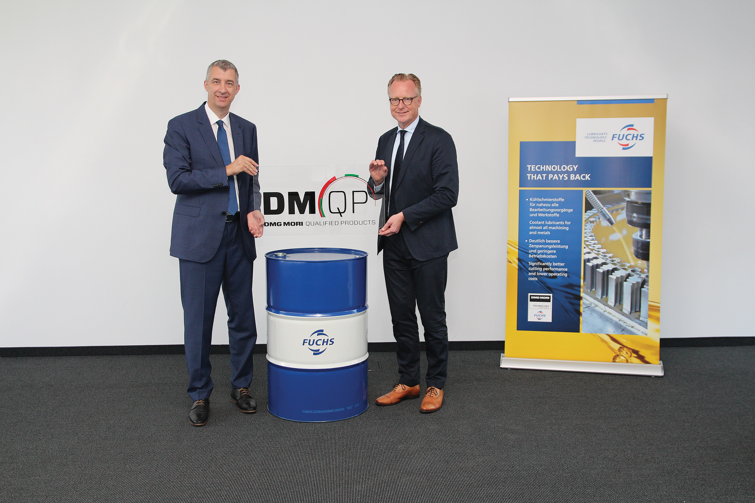 Fuchs, partenaire lubrifiant de DMG Mori