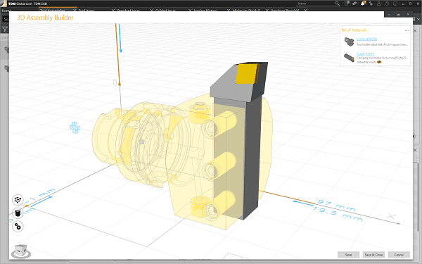 Nouvelle version du logiciel de données d&rsquo;outils TDM Global Line