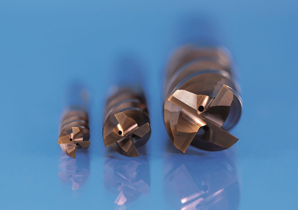 Une fraise carbure pour matériaux à ductilité élevée