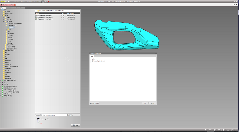 4D_Additive génère désormais des données STEP