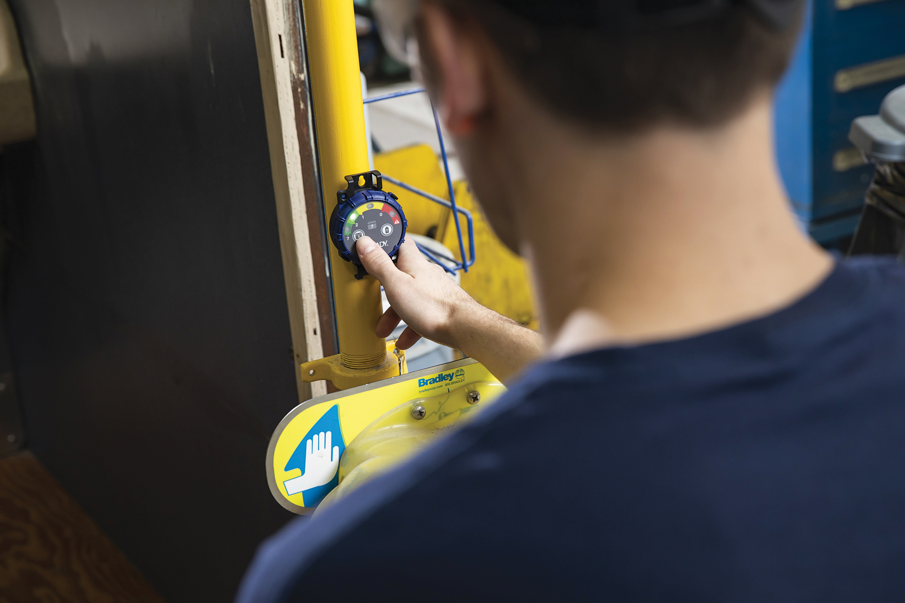 Un minuteur d’inspection pour le service maintenance