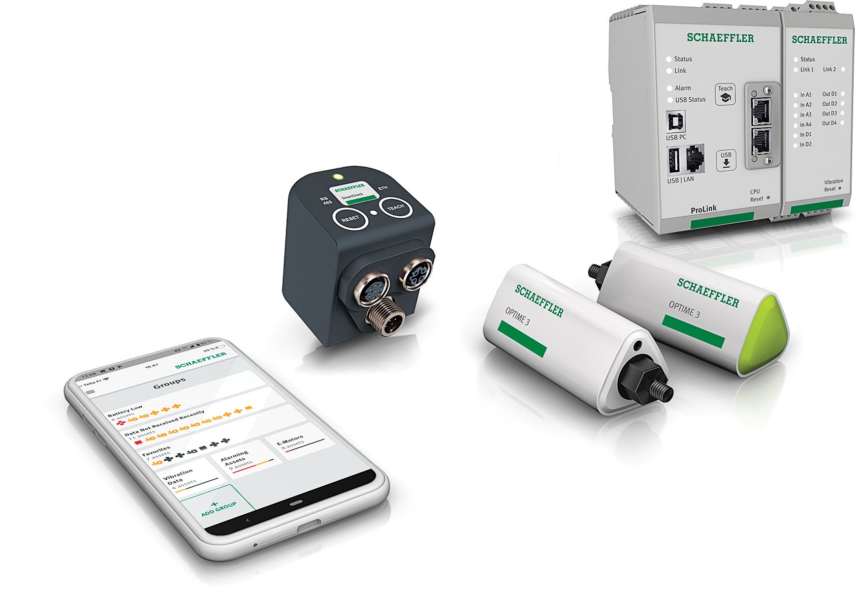 Des dispositifs pour la surveillance vibratoire des machines