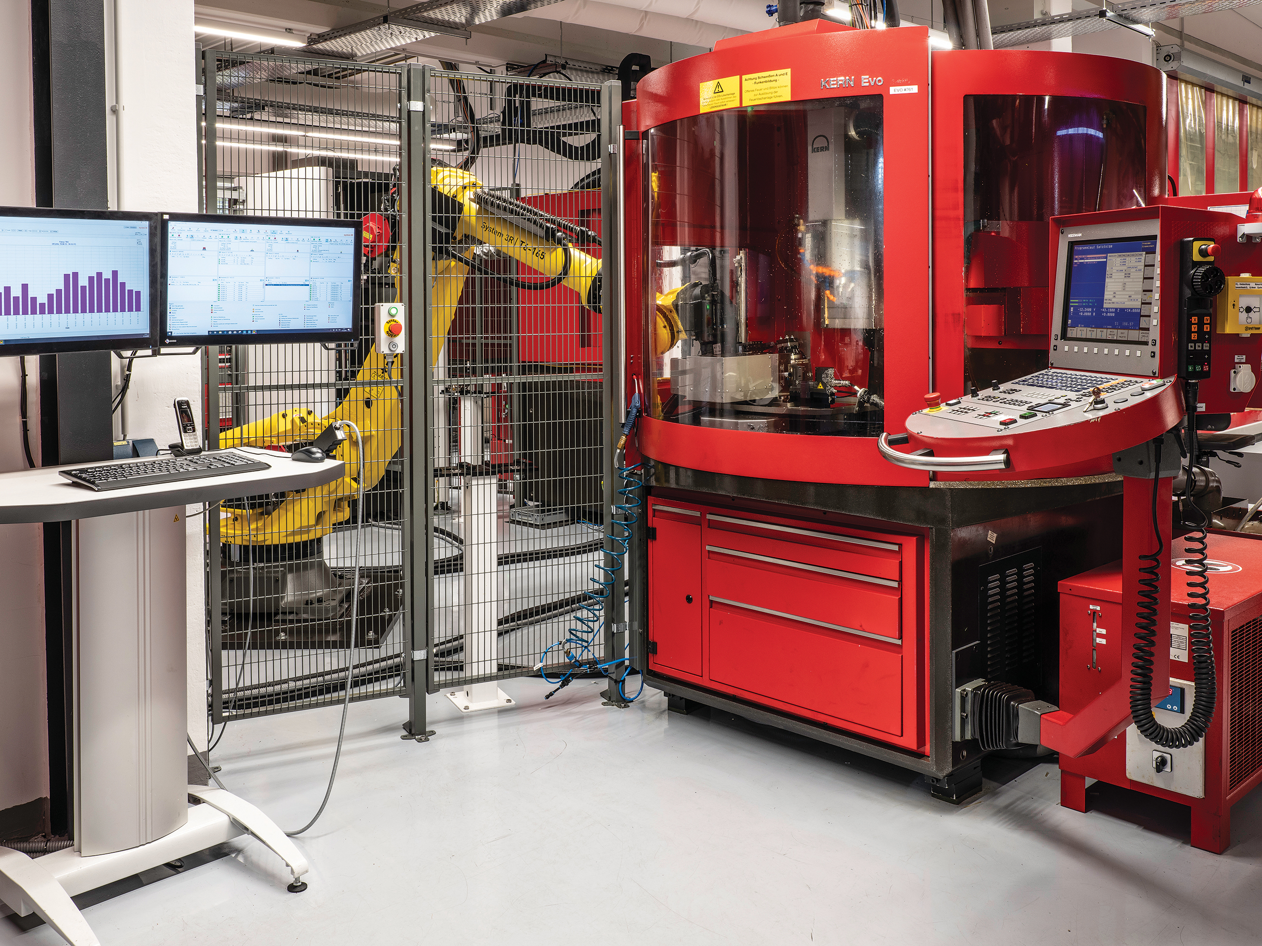 Une cellule robotisée pour la productivité