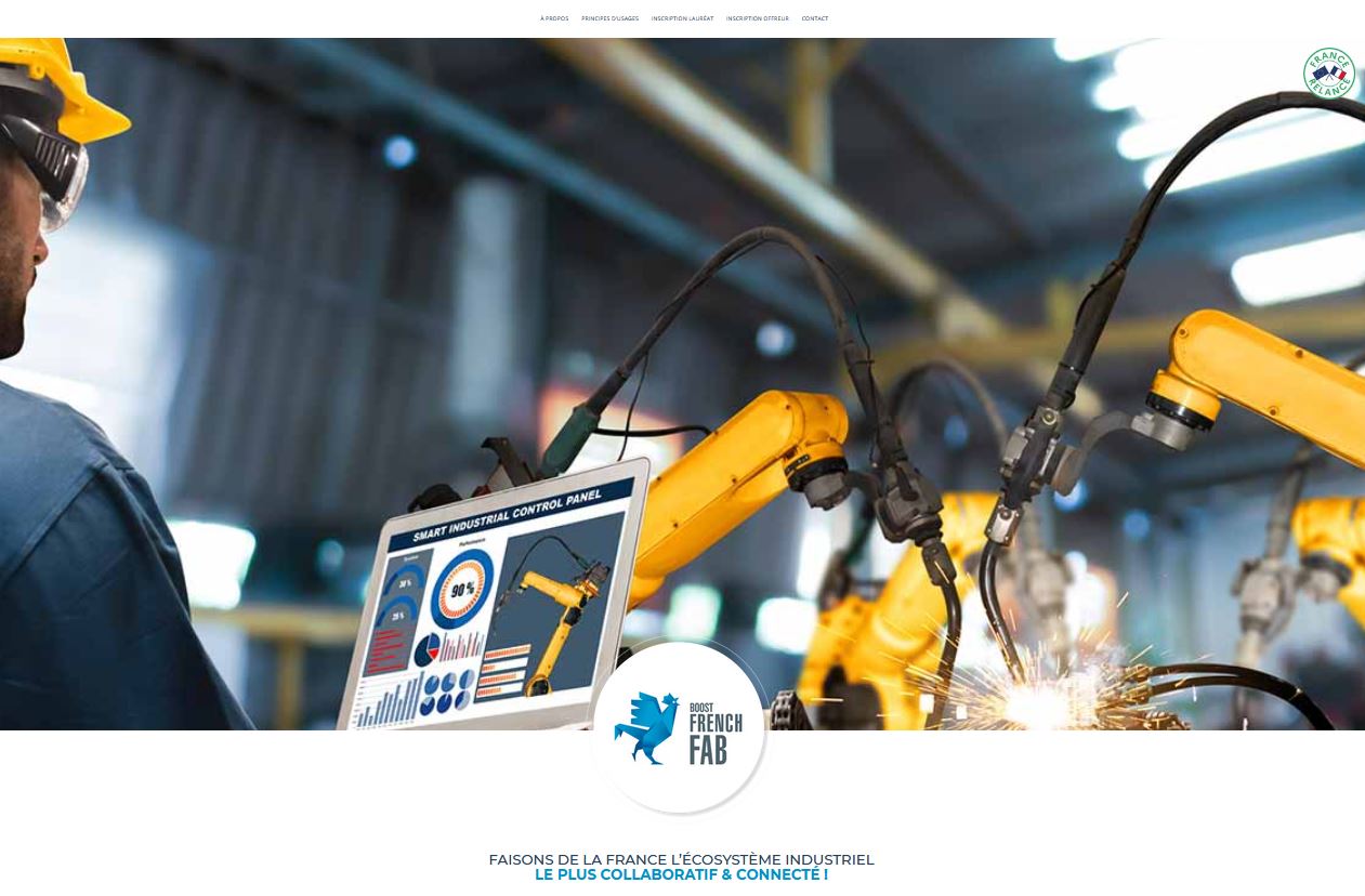 Une plateforme réunissant des solutions françaises pour l&rsquo;industrie du futur