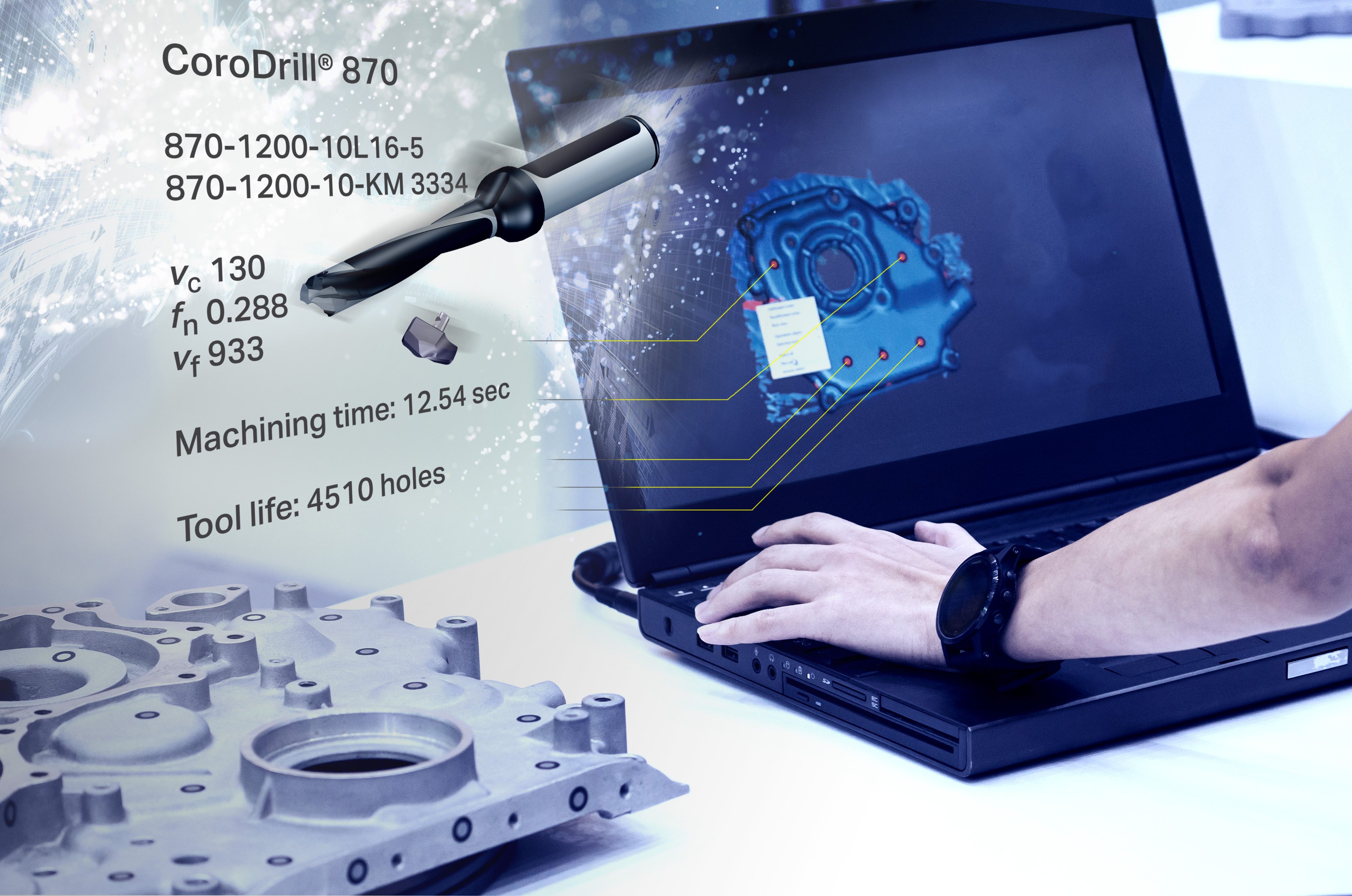 Autodesk Fusion 360 intègre les outils Sandvik