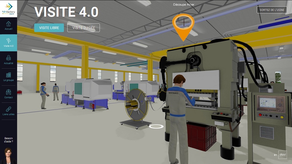 4hfactory.tech : l’usine virtuelle du Pôle véhicule du futur