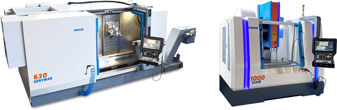 Une gamme variée de machines-outils