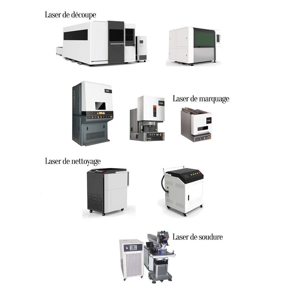 Start40, c’est aussi une large gamme de systèmes laser