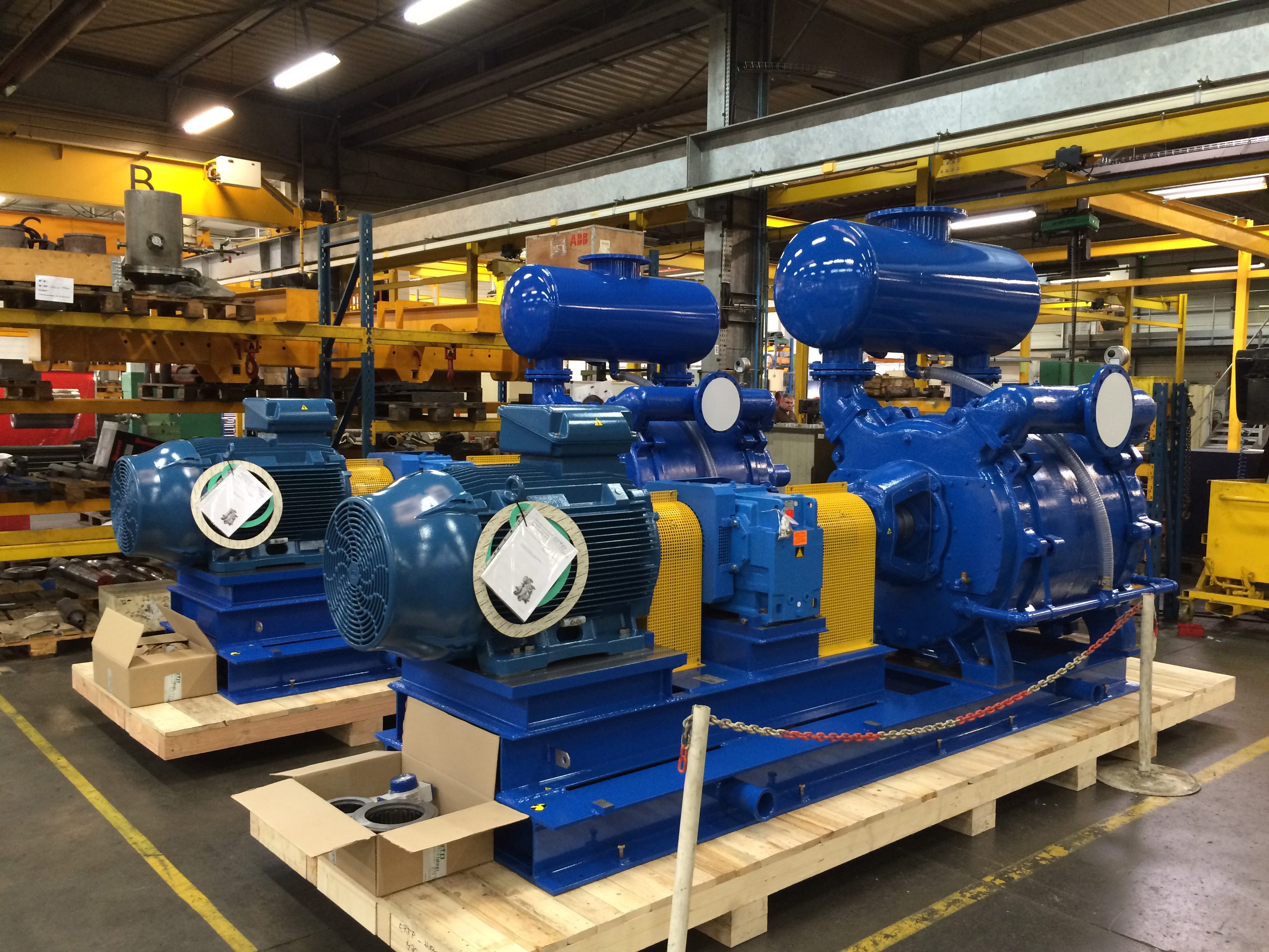 Des pompes sur demande