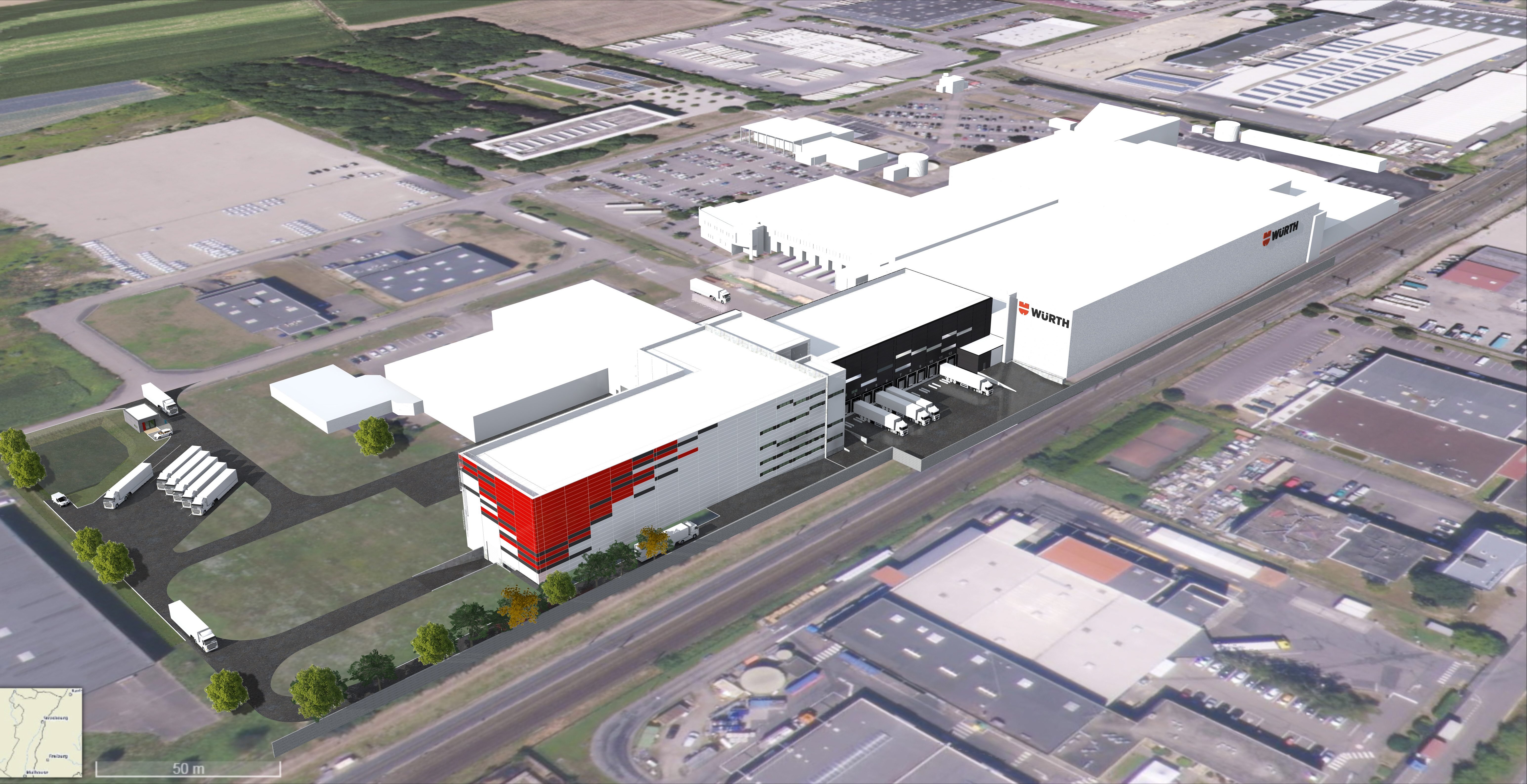 Würth France modernise la plate-forme logistique d&rsquo;Erstein