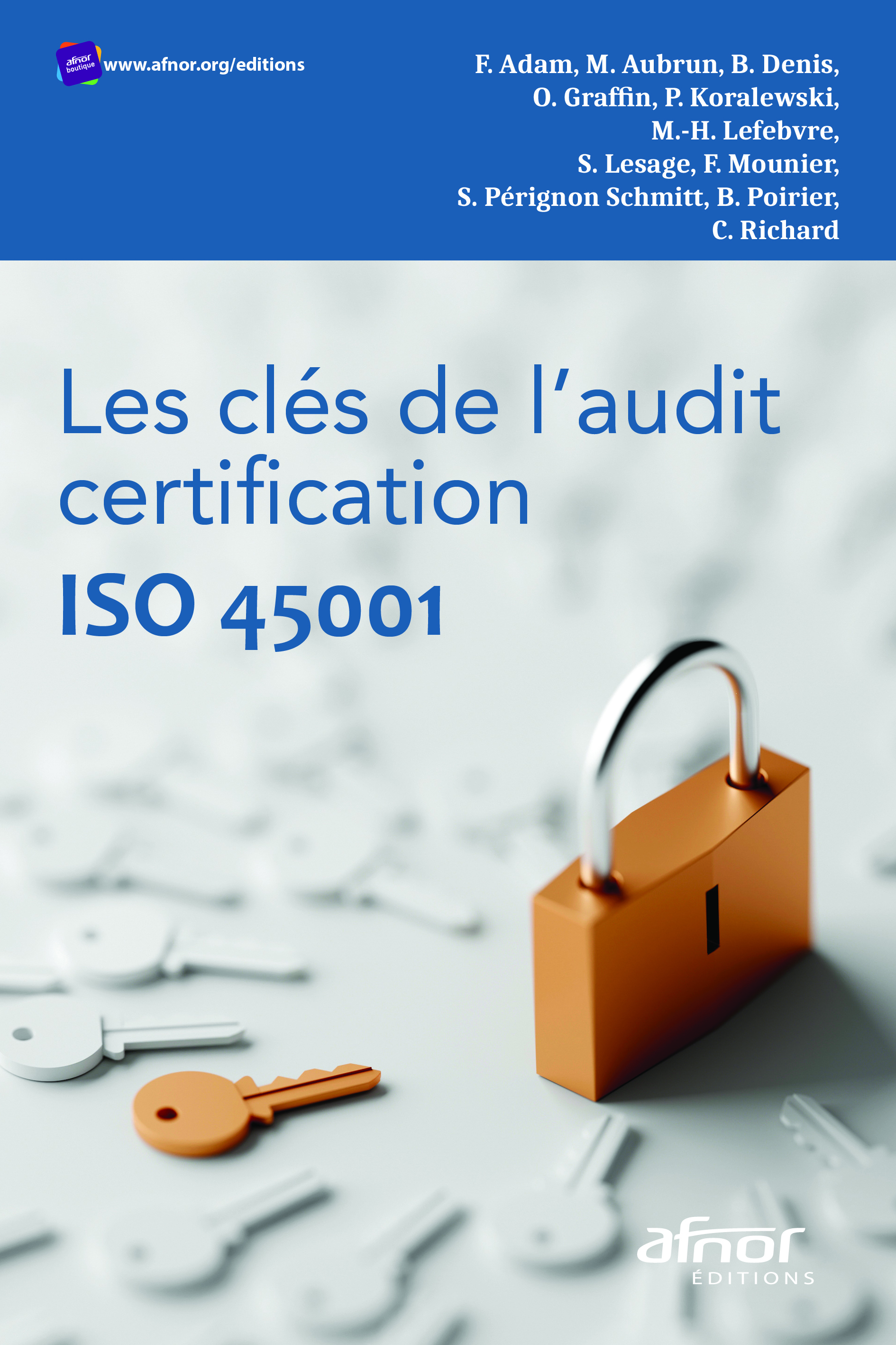 [Livre] : Les clés de l’audit certification ISO 45001