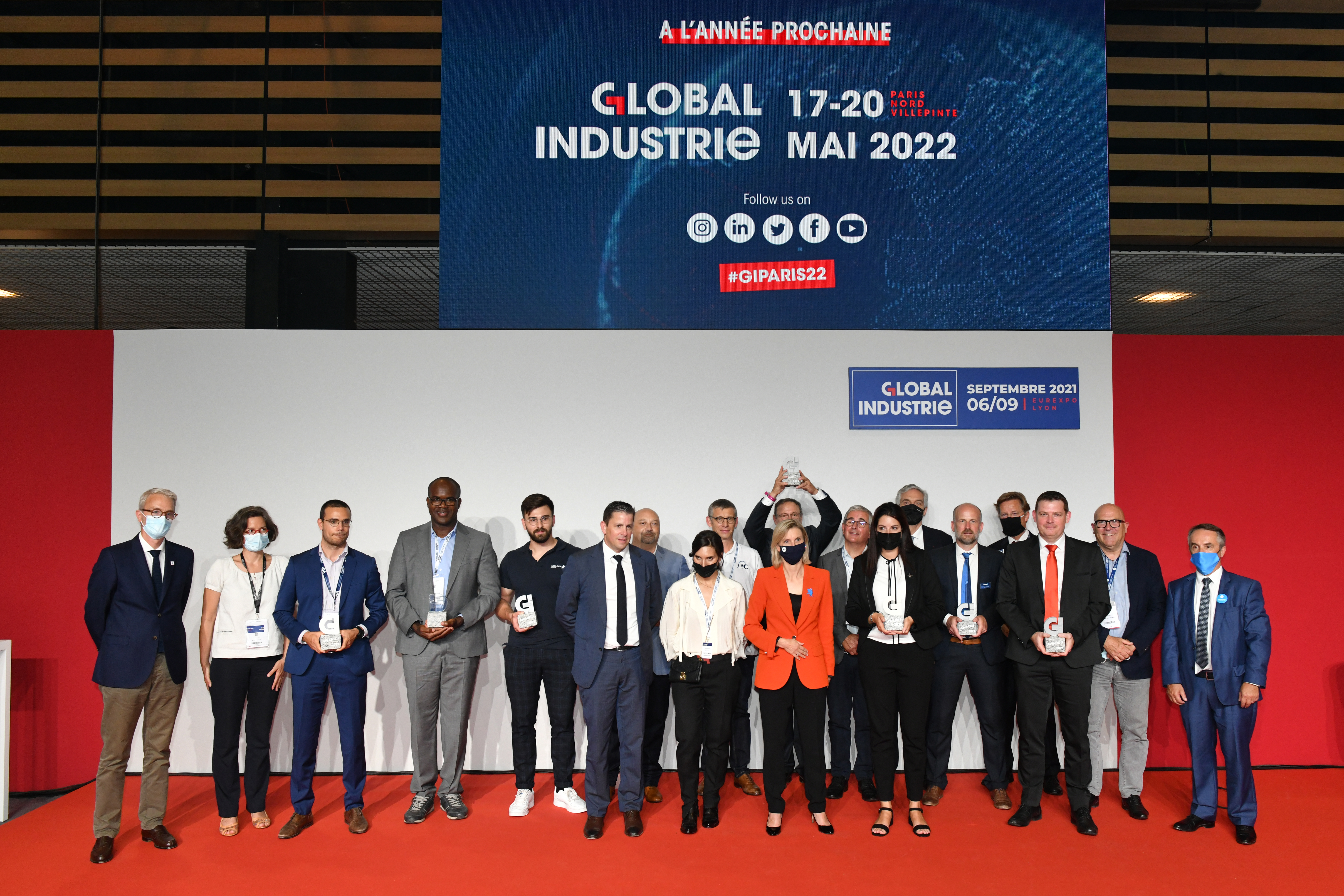 Les lauréats des Global Industrie Awards 2021
