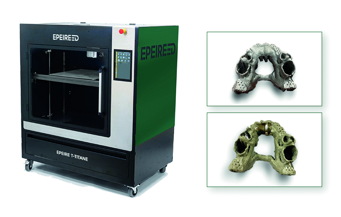 Imprimante 3D titane à alimentation directe en granulés