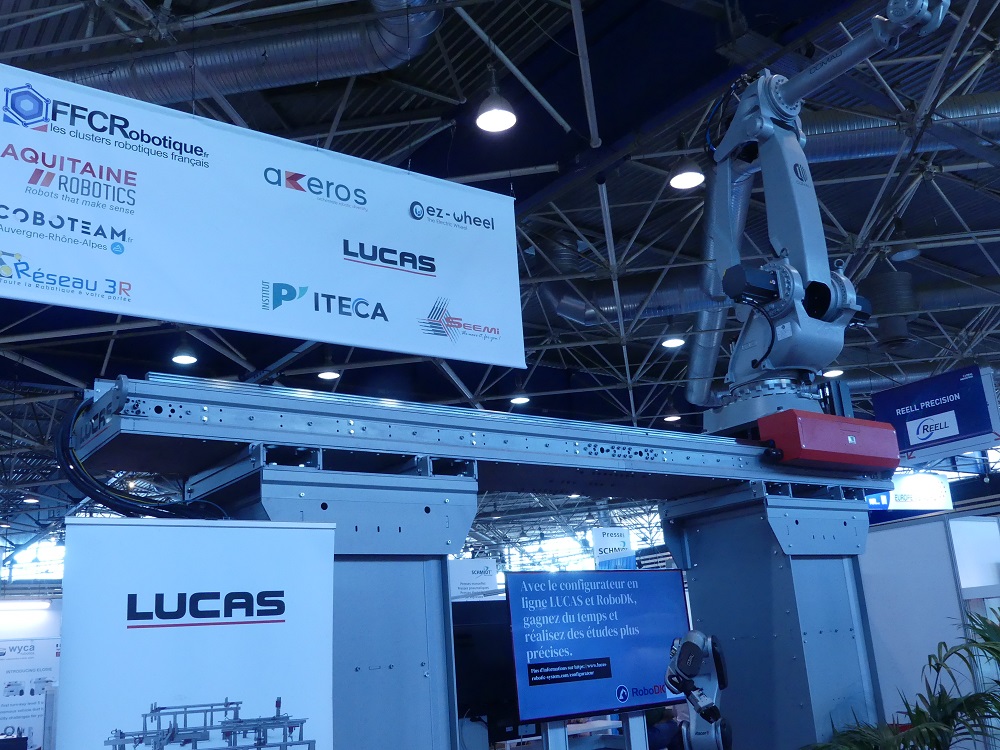 Lucas, un axe et des partenaires pour déplacer les robots