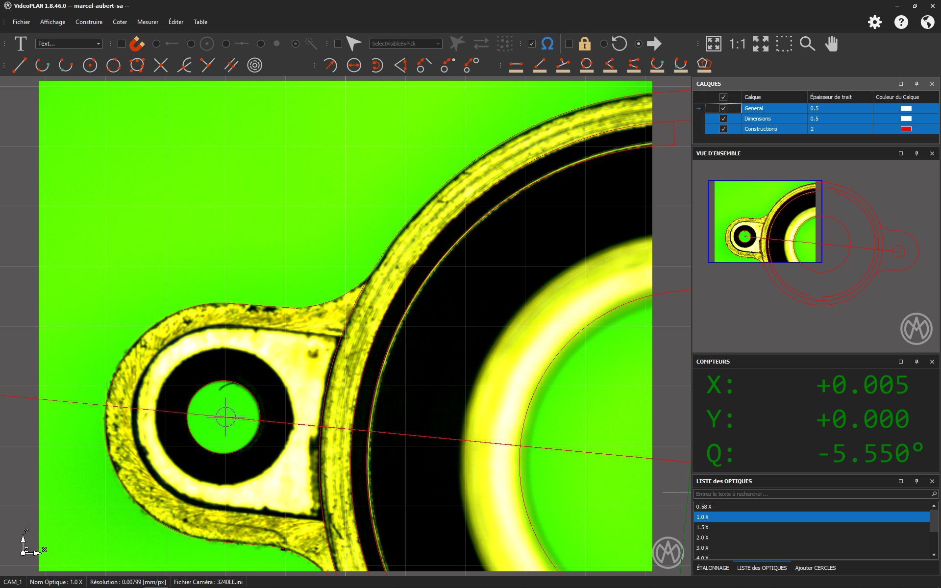 Contrôle par comparaison