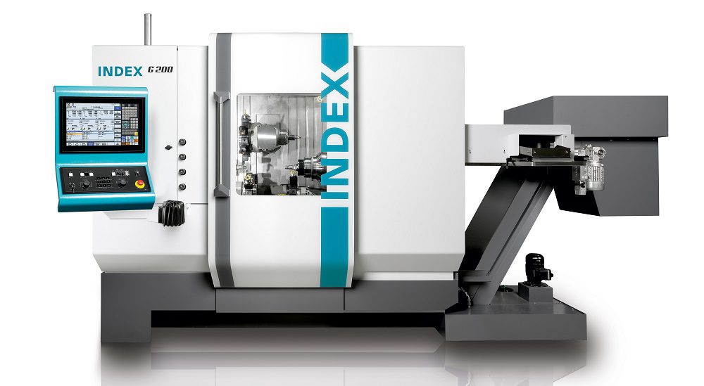 Index expose sept tours sur son stand du Simodec