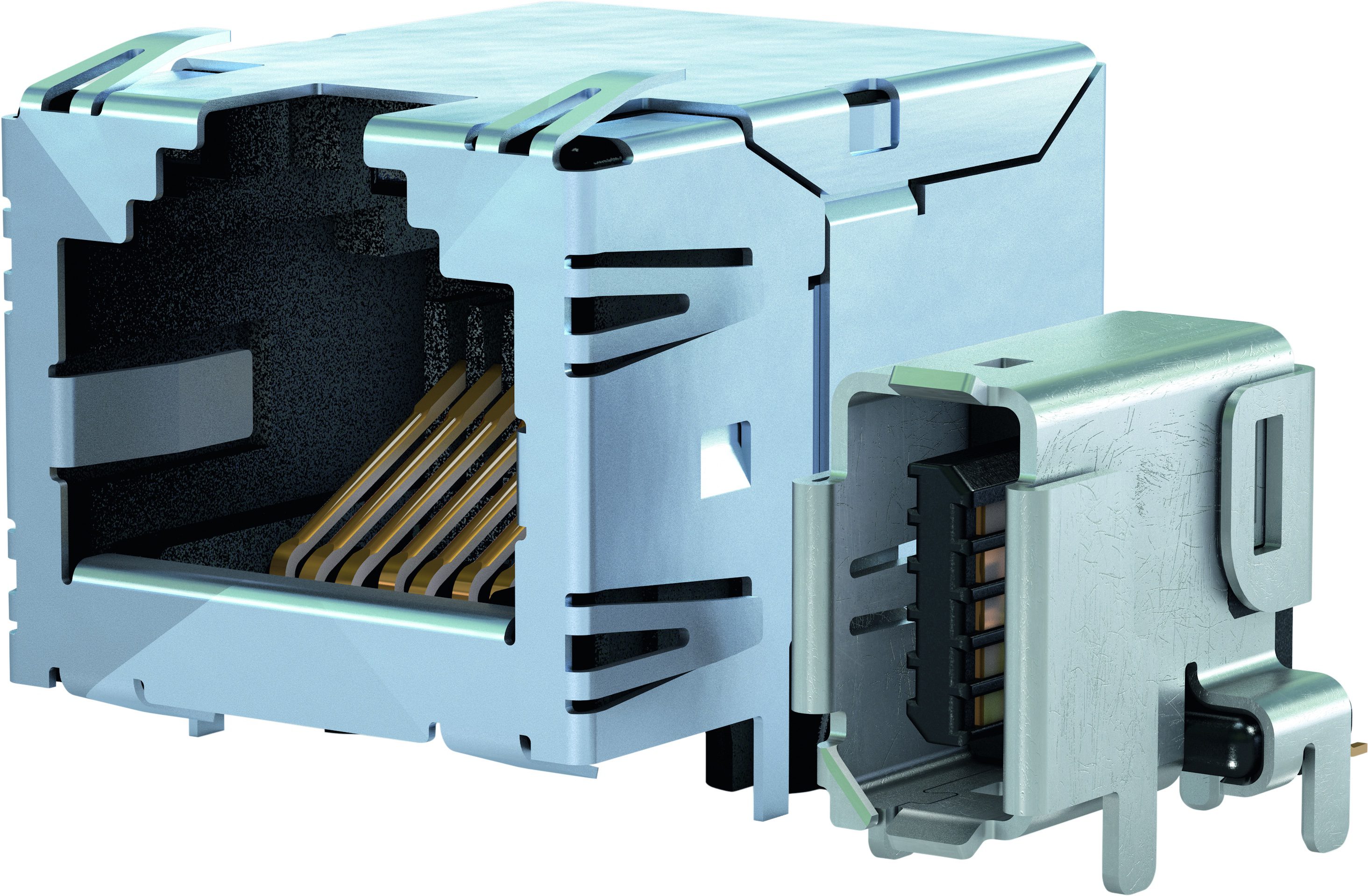 Connecteur Ethernet pour environnement sévère