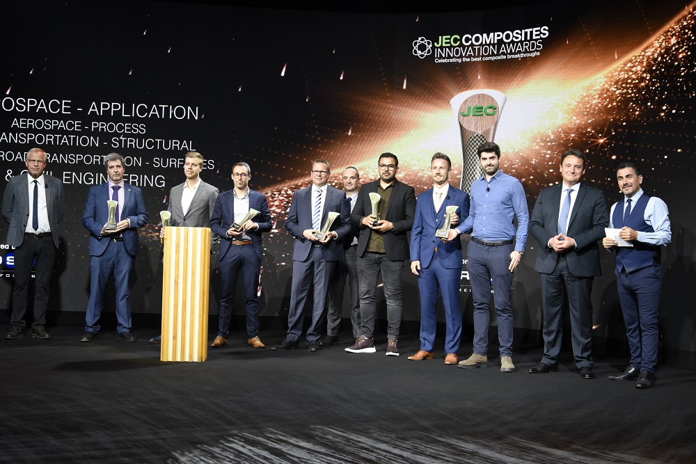 Les lauréats des JEC Composites Innovation Awards 2022